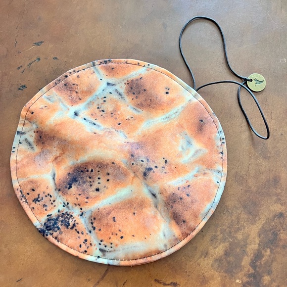 NWOT funny pita bread makeup / pencil case - Picture 2 of 6